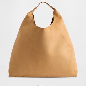 Gap Vegan Suede Slouchy Tote Bag